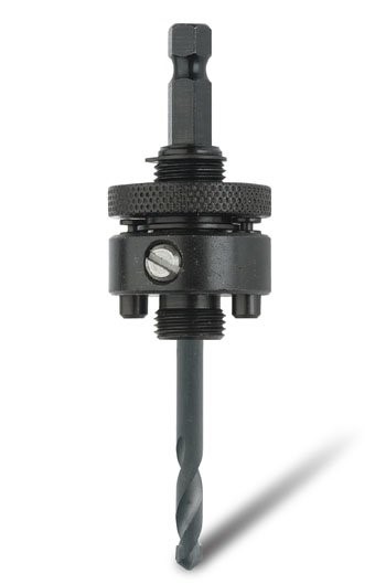 HOLESAW MANDREL C/W CARBIDE BIT HEX 11/32 32-159MM HOLESAW